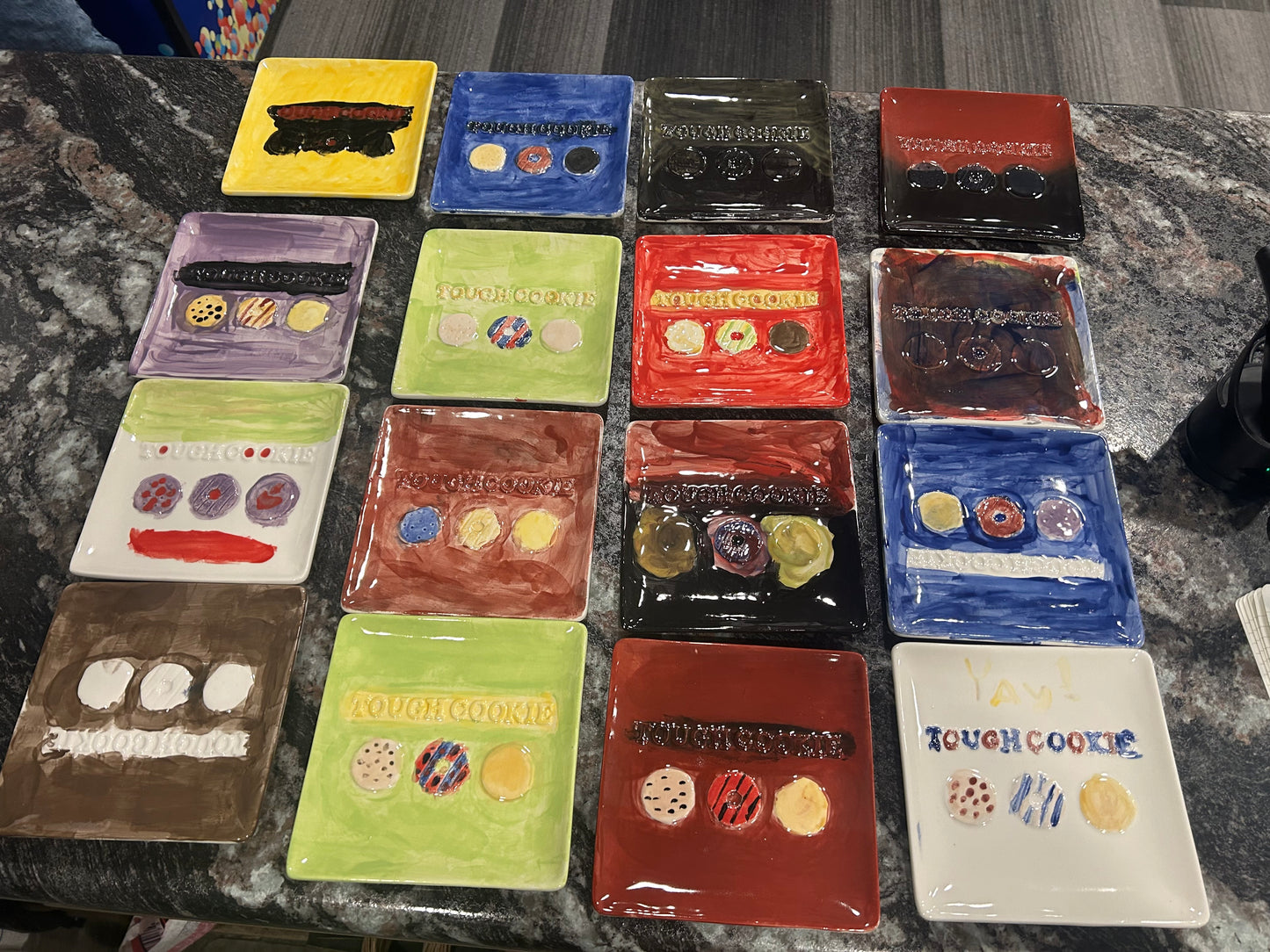 Last day of school paint and cookie party!